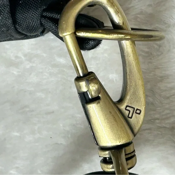 Travelon Black Crossbody Bag Gold Hardware Lockdown Features Anti-Slash Strap - Picture 4 of 16